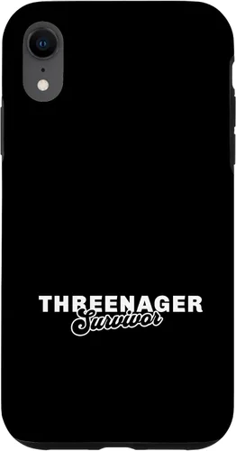 Vista 25 de Threenager Parenting 3 Year Old Kid Case for iPhone 17