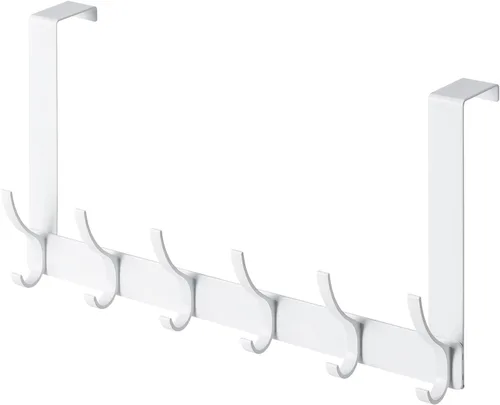 Vista 8 de BOOMIBOO Ganchos para colgar sobre la puerta, colgador de puerta resistente, toallero con ganchos para toallas para baño, 12 ganchos grandes sobre
