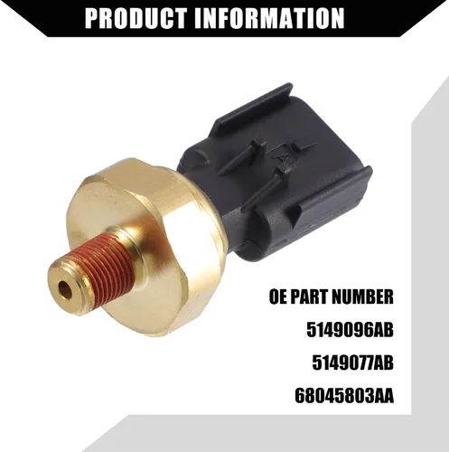 Vista 7 de 5149062AA / Sensor de presión de aceite del motor/delantero para Chrysler Town & Country 2011-2016 / Interruptor transmisor del sensor de presión