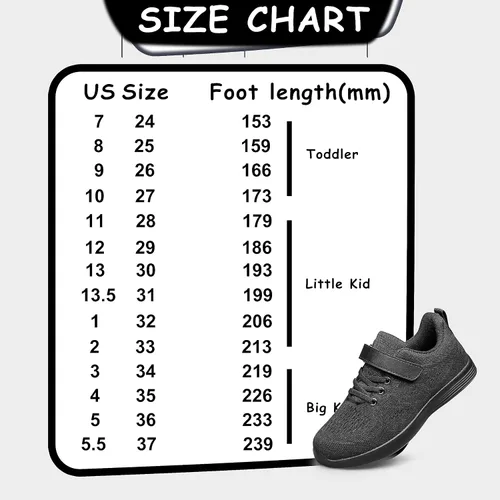 Vista 2 de YHOON Zapatos deportivos para niños y niñas, transpirables, atléticos, para correr, para niños pequeños, niños grandes