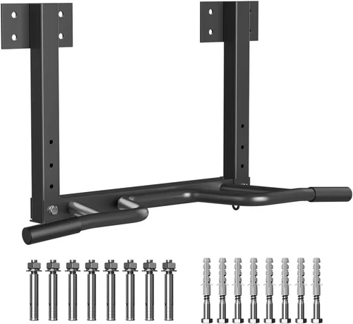 Vista 10 de Wall Mount Pull Up Bar, Joist Beam Rafter Mount Pull-up Bar, Ceiling Mounted Chin Up Bar for Home Gym with Punching Bag Hanger