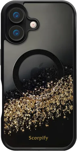 Vista 113 de SCORPIFY - Funda para iPhone 17 Pro Max Leopardo negro transparente LP-Negro Transparente Leopardo