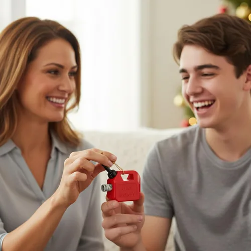 Vista 5 de Regalos para el Día del Padre, juego de soporte para dinero y dinero de gas, divertidas tarjetas de regalo en efectivo, soporte para dinero