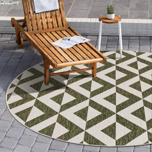 Vista 22 de Unique Loom Jill Zarin Outdoor Collection - Alfombra rectangular (2 pies 2 pulgadas x 3 pies 1 pulgadas, rectangular, beige y marrón)