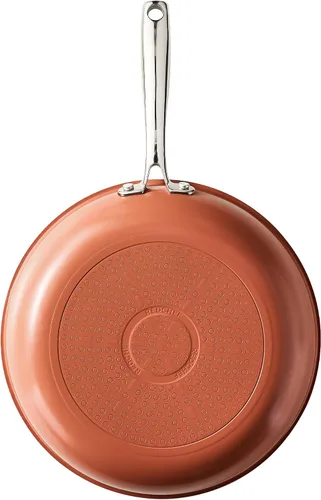 Vista 18 de Redchef Sartén antiadherente de cerámica, mini sartén para desayuno y huevos, cocina saludable sin químicos, mango de acero inoxidable que se Verde
