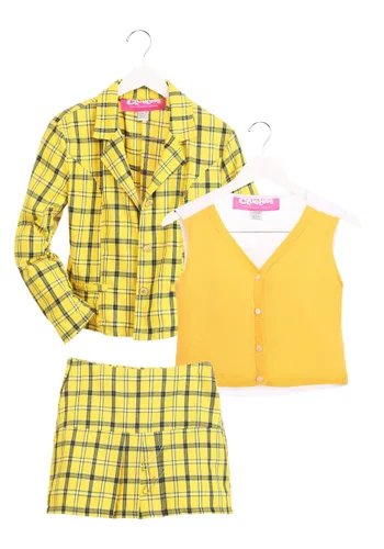 Vista 3 de Disfraz de Mujer Talla Plus Cher de Clueless Multicolor