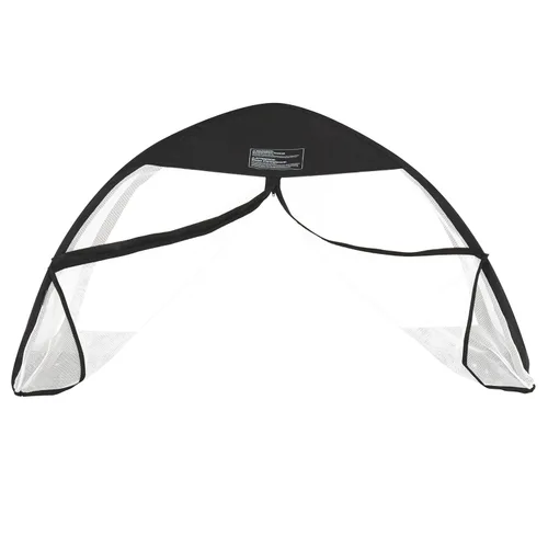 Vista 2 de Dream On Me Ziggy Canopy - Negro/Blanco, compatible con corralito Ziggy Square, protección UV, lluvia e insectos, plegable y apto para viajes