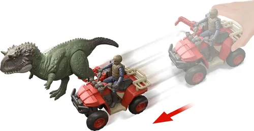 Vista 2 de Mattel Jurassic World Capture Claw ATV Storytelling Pack