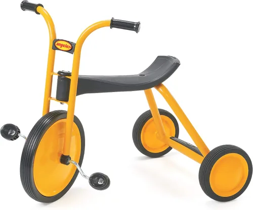 Vista 11 de MYRIDER Triciclo para niños pequeños, triciclo para niños de preescolar, guardería, triciclos para niños de juegos, neumáticos de goma, Bicicleta