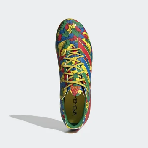 Vista 3 de adidas Tenis de fútbol unisex para adultos y adultos Cloud WhiteTeam Collegiate RedRoya