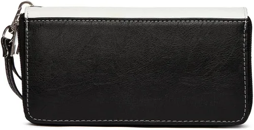 Vista 3 de Estilo occidental primavera mariposa floral corte láser mujer cartera campo negro