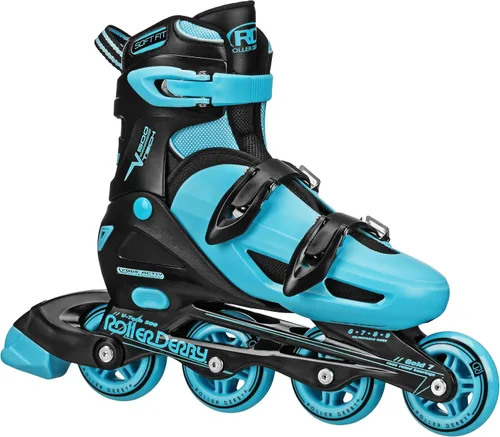 Vista 13 de Roller Derby V-Tech 500 Adjustable Performance Inline Skates for Men, Women, Kids, Teens