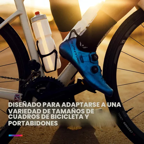 Vista 5 de HydraPak Breakaway Surge - Botella de agua ligera para bicicleta, paquete de 2 (20 onzas, 25 onzas, 30 onzas), botella de alto flujo, ciclismo