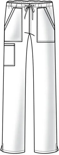 Vista 4 de Cherokee Workwear Professionals WW160 - Pantalón para mujer con cordón