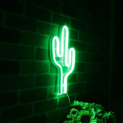 Vista 4 de AdvPro Cactus Flex Silicona LED Neon Sign - Azul - st16s32-fnu0038-b