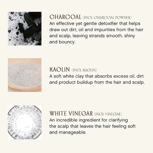 Vista 4 de INNERSENSE Organic Beauty - Mascarilla capilar desintoxicante natural Desintoxicante, nutritiva, hidratante Sin crueldad animal y cuidado