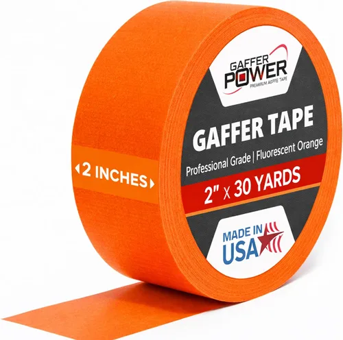 Vista 12 de Gaffer Power - Cinta adhesiva que brilla en la oscuridad, 1 pulgada x 15 pies, fabricada en Estados Unidos Brillan en la oscuridad