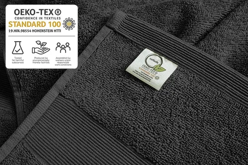 Vista 5 de Softolle Juego de 4 toallas de baño de lujo (27 x 54 pulgadas), toallas para baño, súper suaves, toallas altamente absorbentes para el hogar, spa
