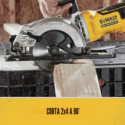 Vista 8 de DEWALT ATOMIC 20V MAX* Sierra circular, 4-1/2 pulgadas, solo herramienta (DCS571B)