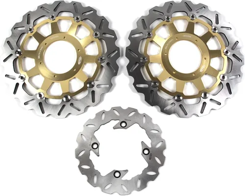 Vista 15 de Arashi Rotores de disco de freno delantero y trasero para Honda CBR600RR 2003-2020 Accesorios de repuesto de motocicleta CBR 600 RR CBR600 600RR
