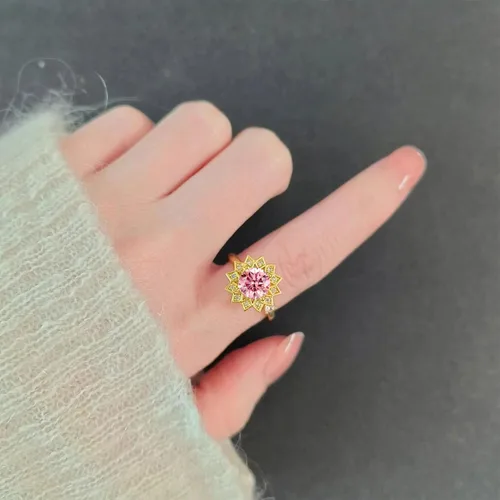 Vista 129 de Anillo de plata de ley 925, minimalista, ajustable, hecho a mano, para mujeres y niñas