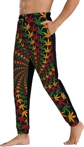 Vista 4 de Pantalones deportivos para hombre, para correr, gimnasio, casual