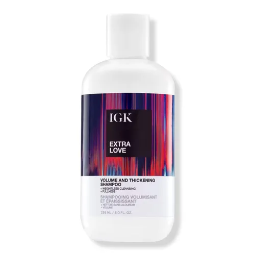 Vista 9 de IGK EXTRA LOVE Champú para volumen y engrosamiento Champú voluminizador para cabello fino y fino Hidrata + apoya el cuidado del cuero cabelludo