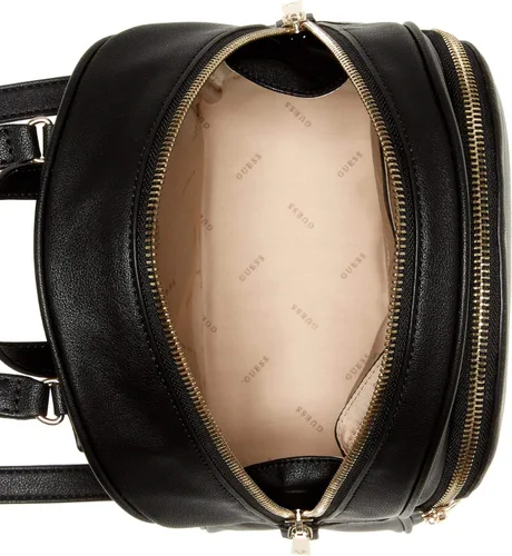 Vista 4 de GUESS Mochila grande Manhattan para mujer, Negro