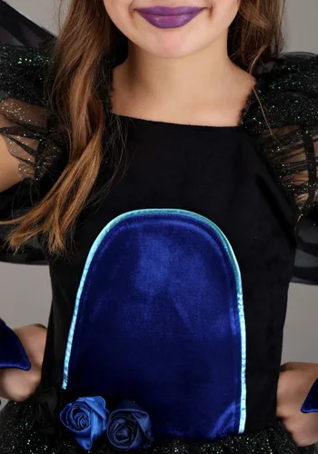 Vista 4 de Disfraz de Unicornio Oscuro para Niños Multicolor