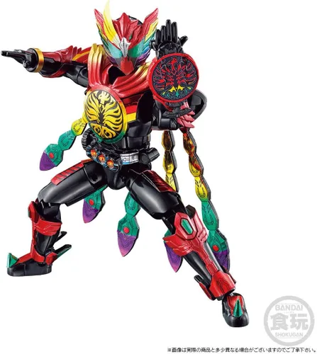 Vista 2 de Bandai Shokugan So-Do Chronicle Kamen Rider OOO Core Medalla de Resurrección Set 01