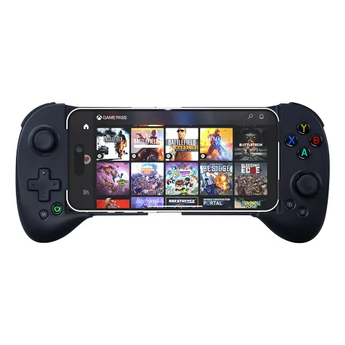 Vista 14 de ShanWan Mobile Game Controller for iphone/Android with PHONE CASE Support, Bluetooth Wireless Gamepad - PS Remote Play, Xbox Cloud, Steam Link