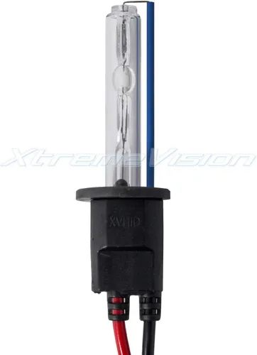 Vista 2 de XtremeVision H1 10K 35W AC Xenón Paquete - Bombilla de faro de Xenón con balasto de AC delgado - 10000K Azul Oscuro - Bombillas de Xenón - 1 par