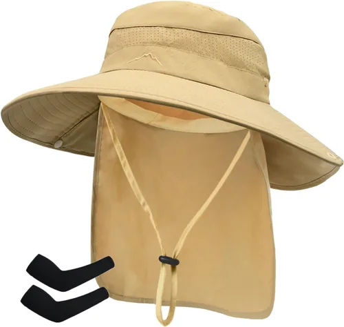 Vista 13 de Sombreros de sol para hombres y mujeres, protección UPF 50+, sombrero de Grisclaro