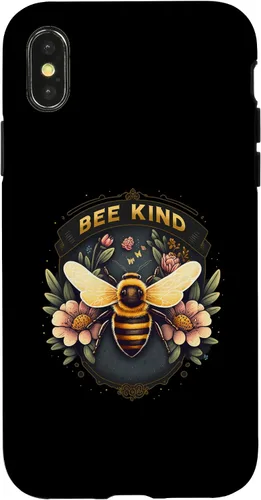 Vista 4 de iPhone 15 Bee kind Whisperer Beekeeper Honey Save The Bees Cute Case