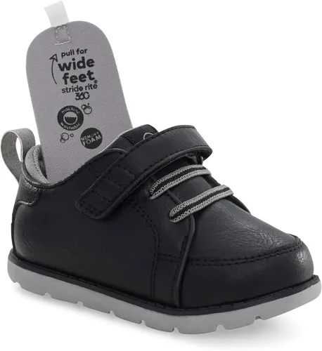 Vista 6 de Stride Rite 360 Ethan - Tenis para niño Negro