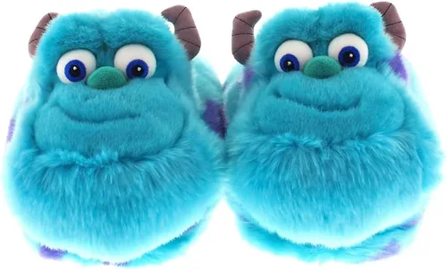 Vista 265 de Happy Feet - Pantuflas con licencia oficial de Disney y Pixar, pantuflas figurales para hombres, mujeres, niños, como se ve en Shark Tank