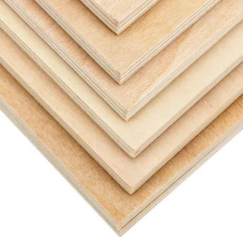 Vista 3 de SINJEUN Paquete de 30 discos cuadrados de madera sin terminar de 4 pulgadas, discos de madera de 1/4 pulgadas de grosor, recortes de madera