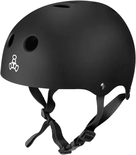 Vista 9 de Triple Eight Sweatsaver Halo - Casco de agua, goma negra