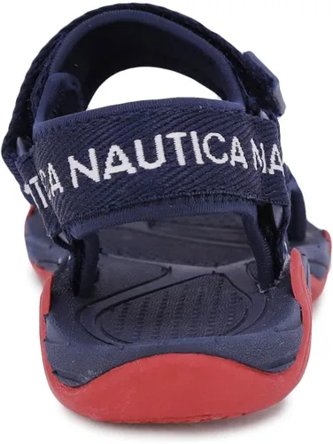Vista 3 de Nautica Sandalias deportivas para niños, zapatos de agua atléticos de playa con punta abierta, para niños y niñas (niños pequeñosniños grandes)