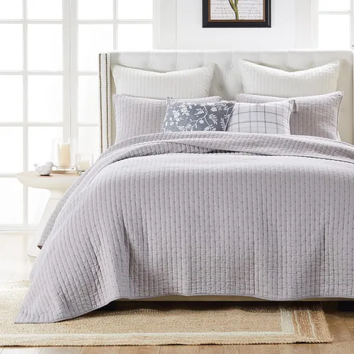 Vista 12 de Greenland Home - Juego de ropa de cama texturizada, 2 piezas, tamaño individual/XL, cosmo cambray