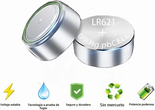 Vista 3 de SKOANBE Batería de reloj LR621 AG1 SR621SW 364 LR60 164 1.5V 10PCS
