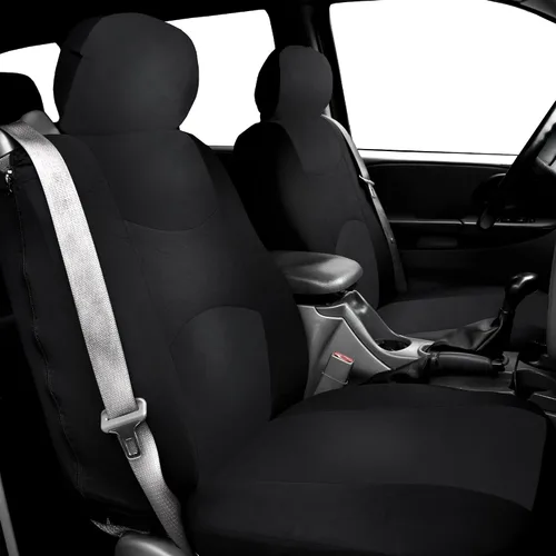 Vista 2 de [Usado] FH Group Juego completo de fundas de asiento de automóvil multiusos integradas para cinturón de seguridad con regalo, ajuste universal