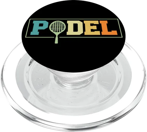 Vista 7 de Padel Paddle Paddleball Racquet Ball Tennis PopSockets Adhesive PopGrip