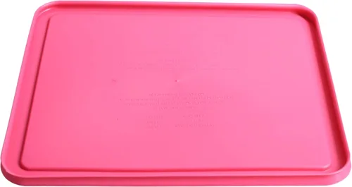 Vista 4 de Pyrex 7212-PC (11 tazas) tapas de almacenamiento de alimentos rosas (paquete de 2) - Fabricado en Estados Unidos