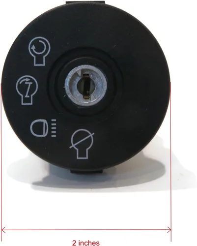 Vista 2 de The ROP Shop Interruptor de arranque de encendido con llaves para cortacésped Gravely Mini-ZT 1434 915052