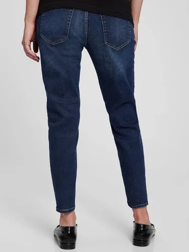 Vista 2 de GAP Women's Maternity True Waistband Full Panel Cheeky Straight Jeans