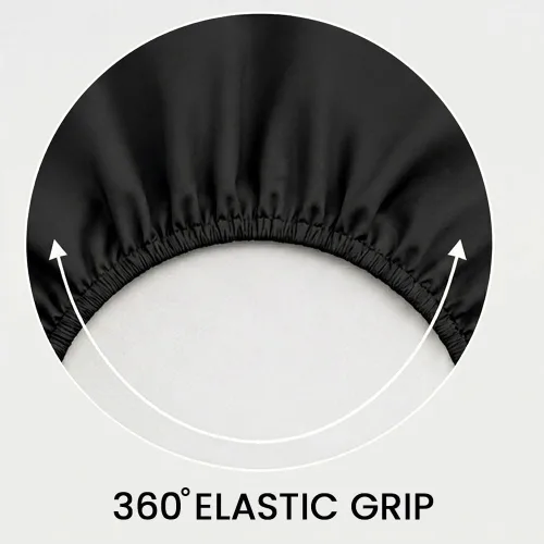 Vista 43 de Sábana bajera ajustable de lujo suave de 600 hilos, 100% algodón egipcio, sábana bajera ajustable individual con elástico alrededor, se adapta a