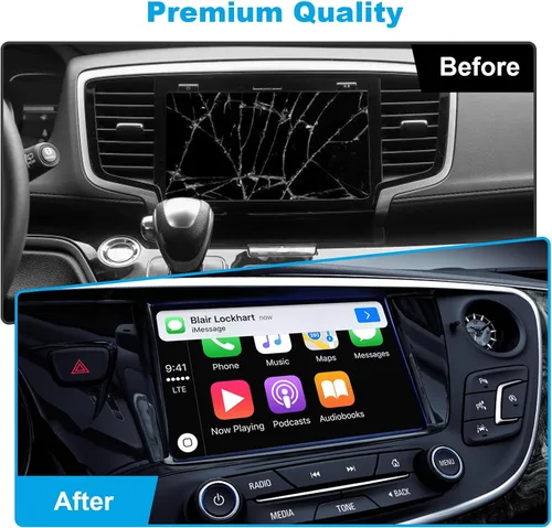 Vista 2 de Reemplazo profesional de 8.4 pulgadas Uconnect 4C UAQ LCD Monitor pantalla táctil, navegación por radio, nuevo reemplazo OEM apto para Jeep Dodge