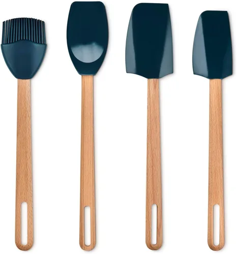 Vista 16 de Le Creuset Silicone Signature - Espátula mediana, sal marina Sea Salt