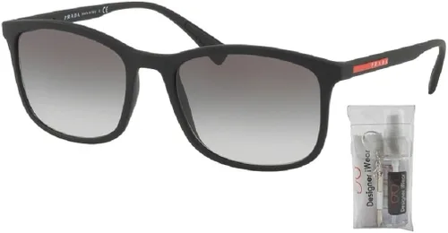 Vista 2 de Prada PS01TS LIFESTYLE - Gafas de sol rectangulares para hombre + kit de cuidado de gafas gratuito